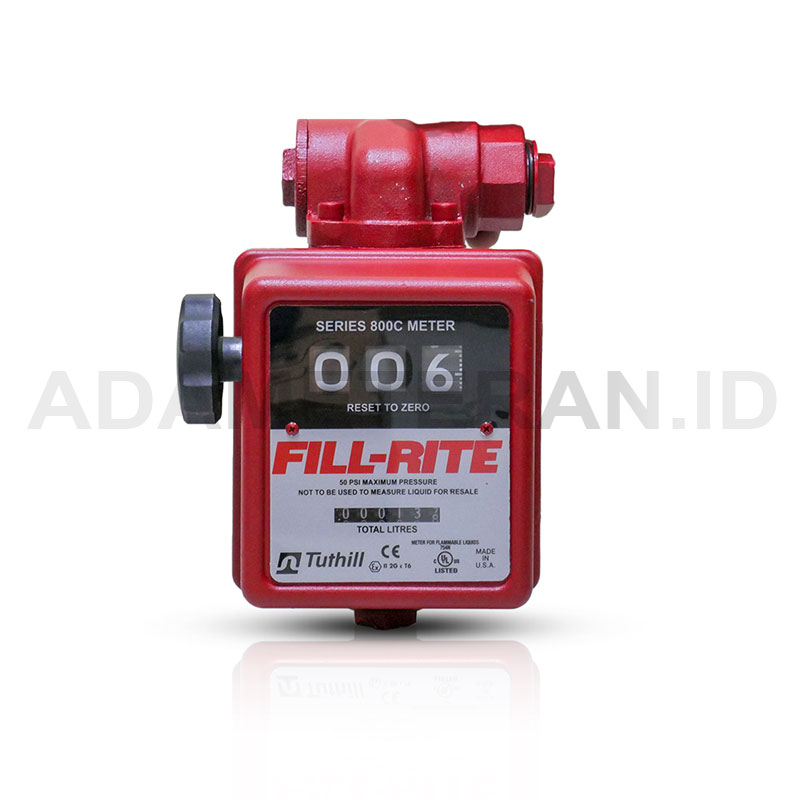 Flow Meter Fill Rite Type 800C - Ukuran 1 Inch 